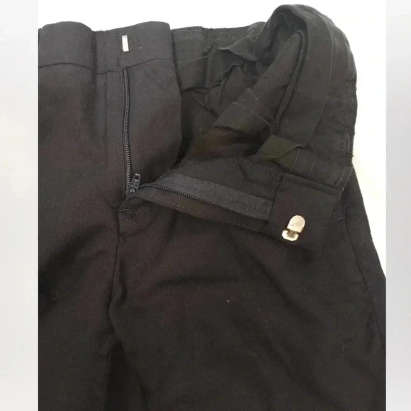 Brooks Brother 100% Wool Black  Dress Pants Trousers Size 8 - Picture 3 of 8